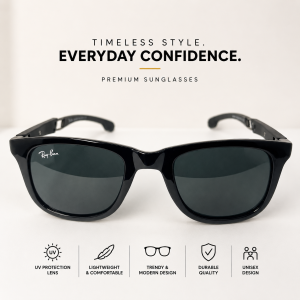 Ray-Ban Classic Black Square Sunglasses