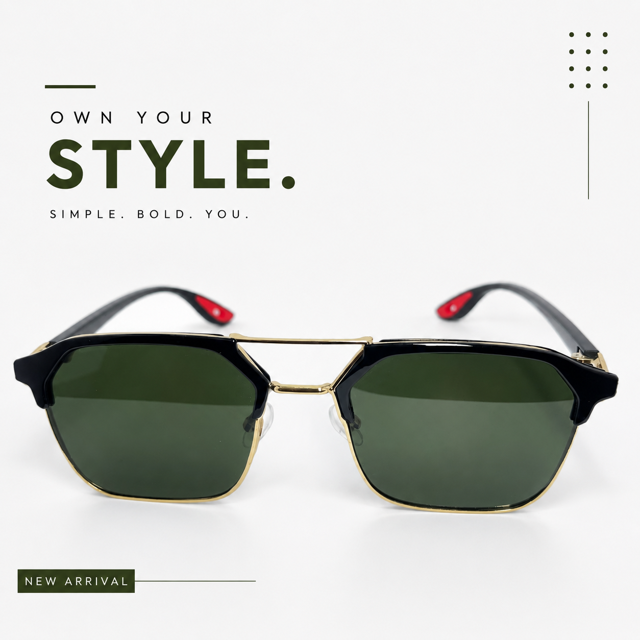Exclusive Premium Sunglass – Stylish Design with 100% UV Protection - Image 3