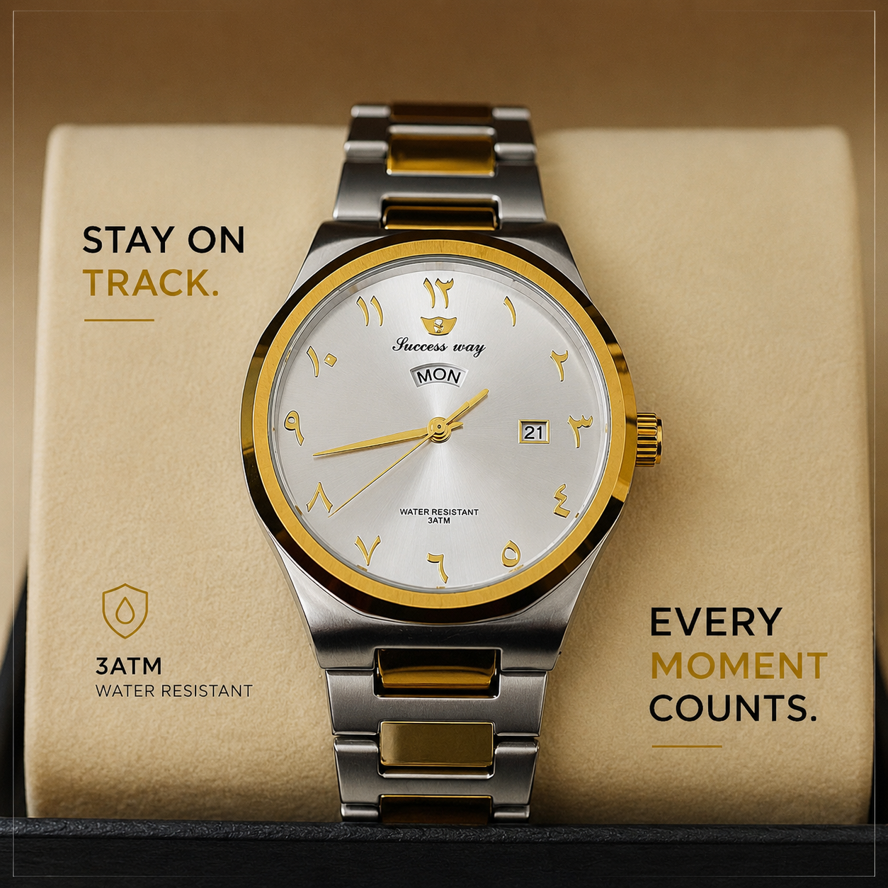 Puccess Way Premium Quartz Wrist Watch - Image 2